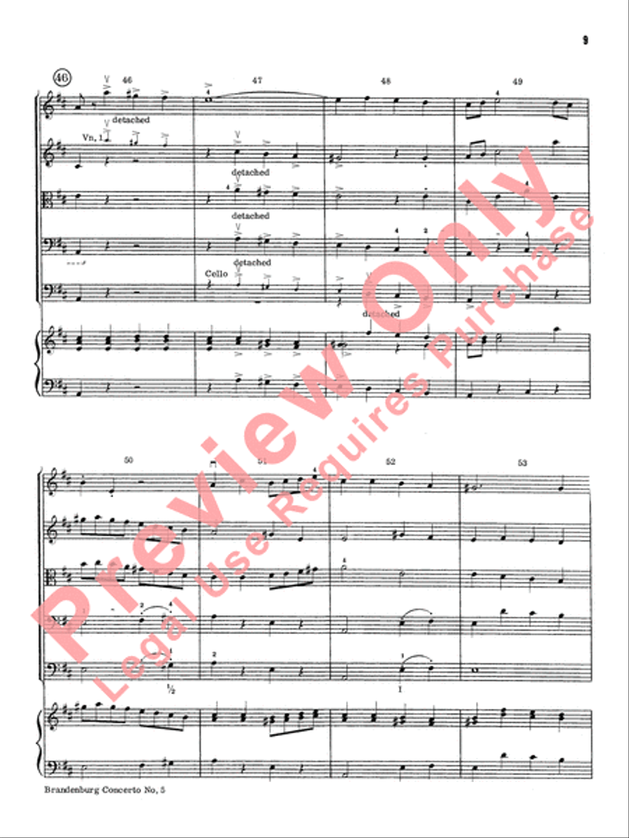 Brandenburg Concerto No. 5