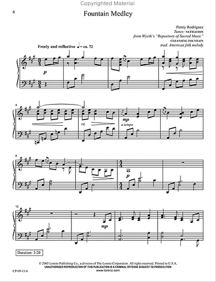 The Church Pianist's Library, Vol. 11 Piano Solo scores gallery preview page 4