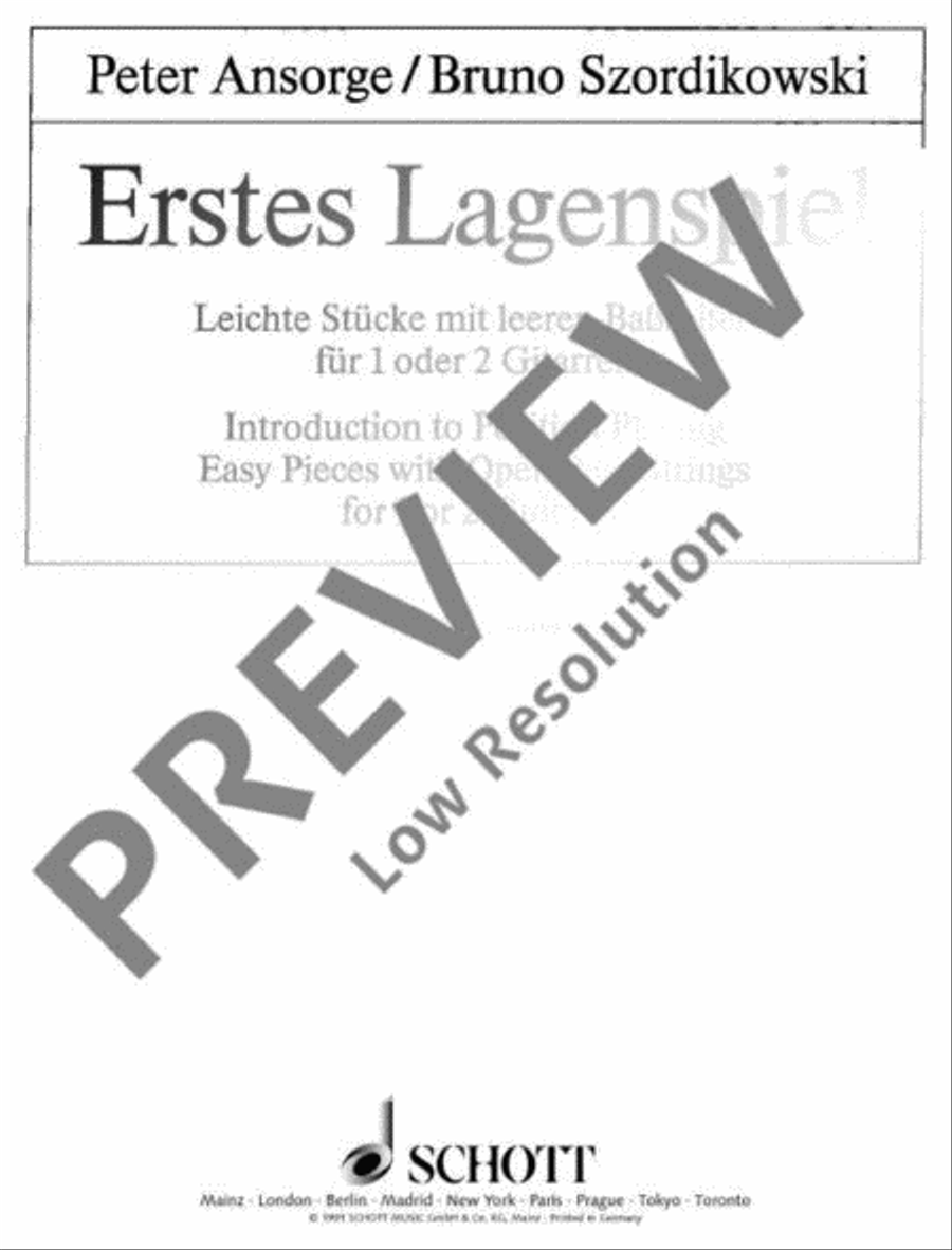 Introduction to Position Playing Score scores gallery preview page 2