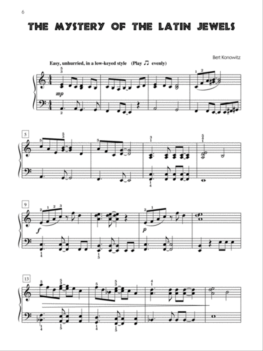 Jazz Gems, Book 2 Piano Solo scores gallery preview page 3