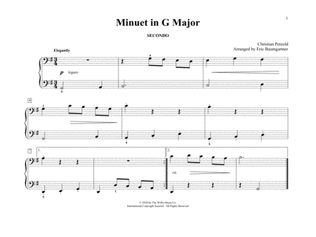 Minuet In G Major (arr. Eric Baumgartner)