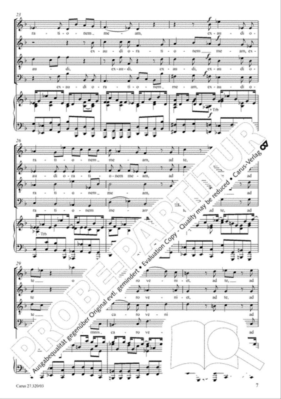 Requiem in D minor 4-Part scores gallery preview page 8