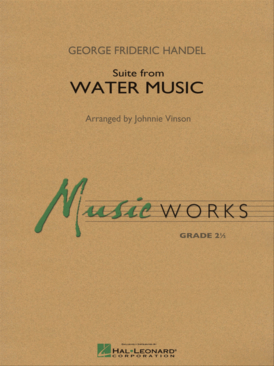 Suite from Water Music Suite from Water Music Concert Band scores gallery preview page 1