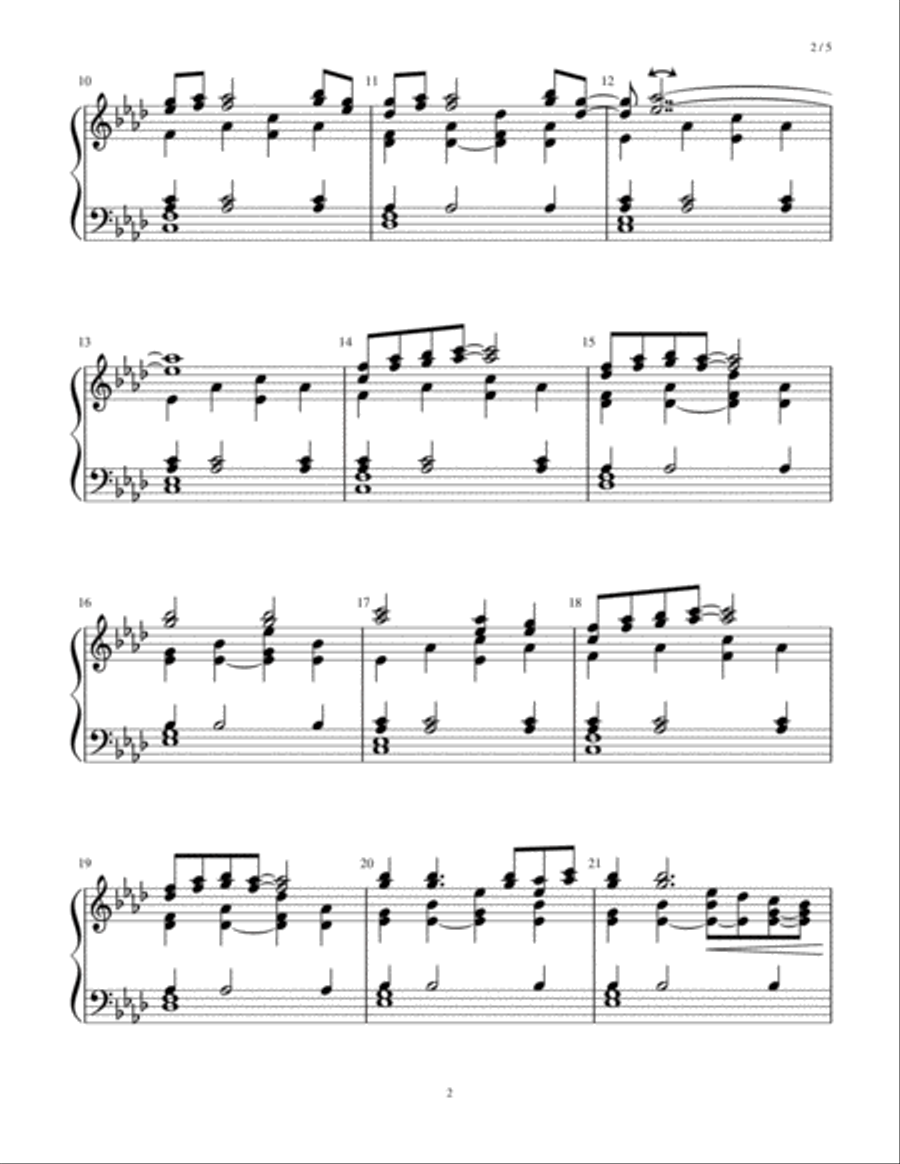 Only Time Handbell Choir scores gallery preview page 2