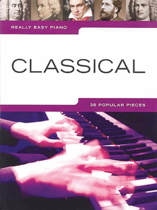 Book cover for Really Easy Piano: Classical