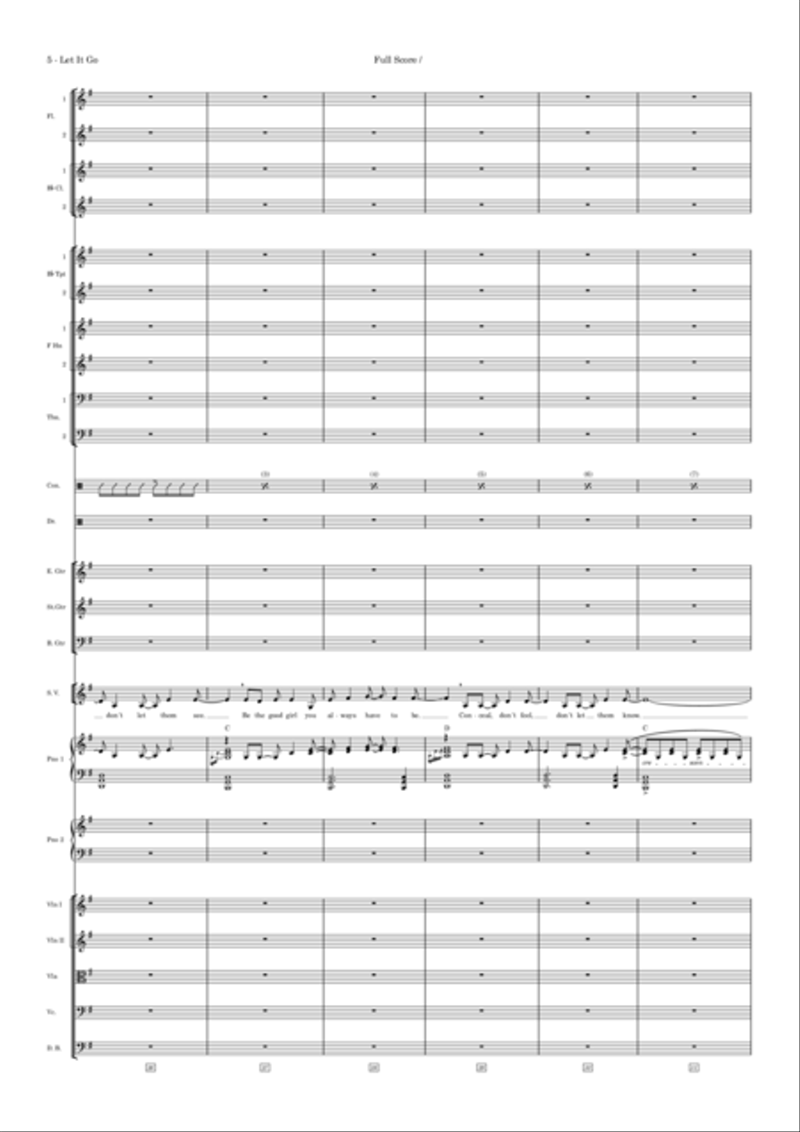 Let It Go Piccolo scores gallery preview page 5