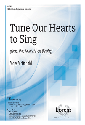 Book cover for Tune Our Hearts to Sing