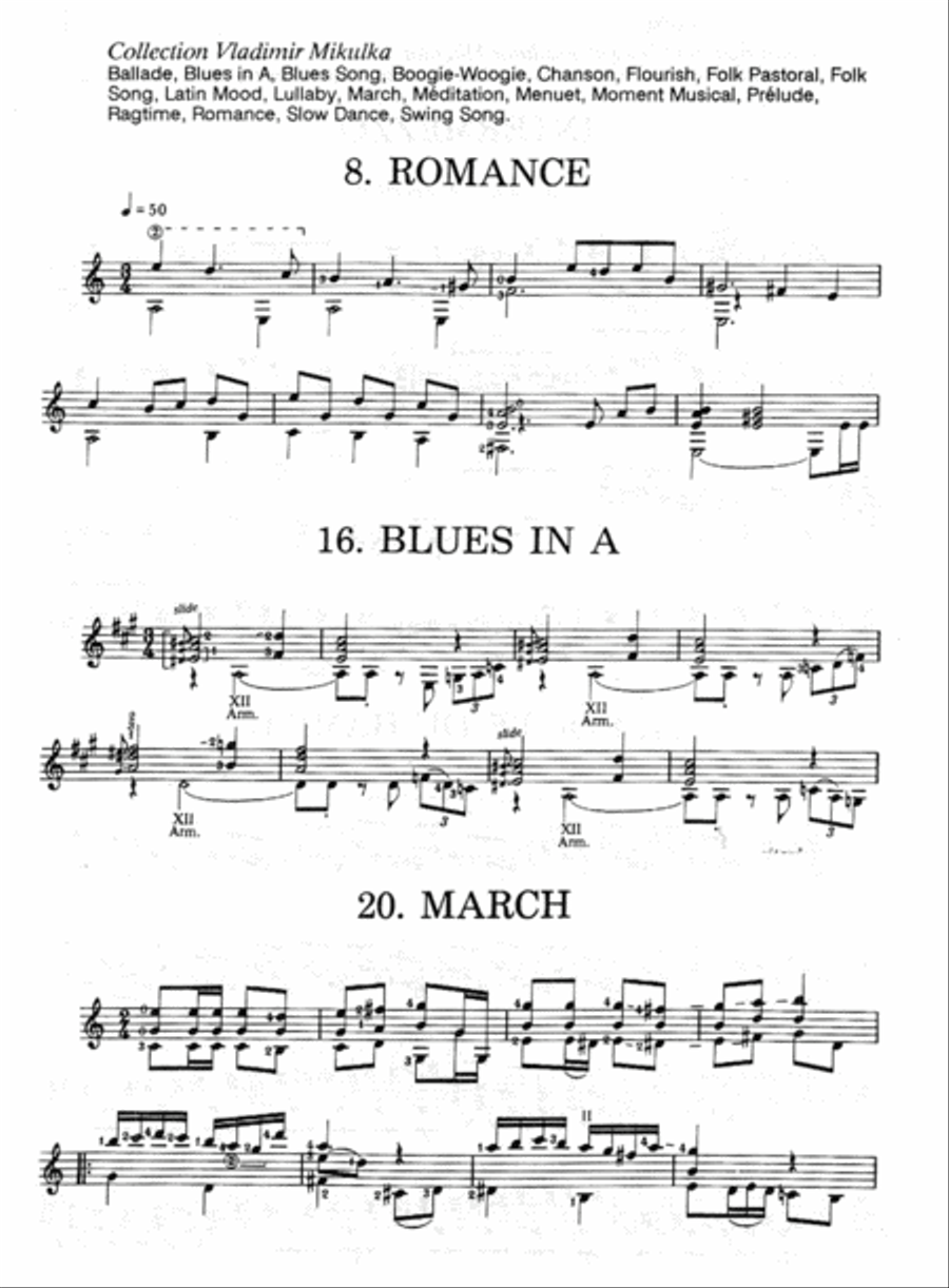 Jazz-Images 1 Acoustic Guitar scores gallery preview page 2