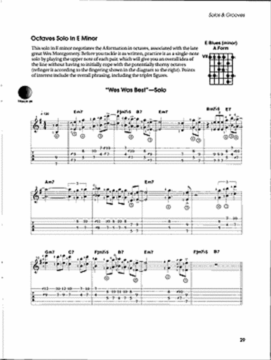 All Blues Scale for Jazz Guitar Electric Guitar scores gallery preview page 3