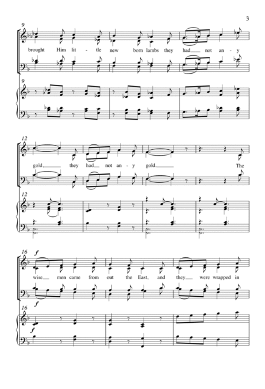 Christmas Carol 4-Part scores gallery preview page 2