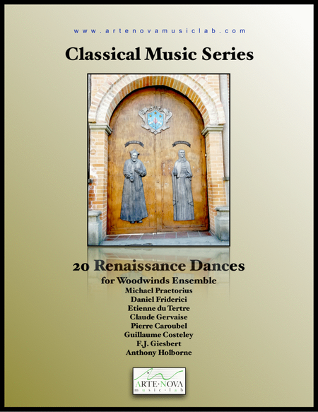 20 Renaissance Dances for Woodwinds Ensemble image number null