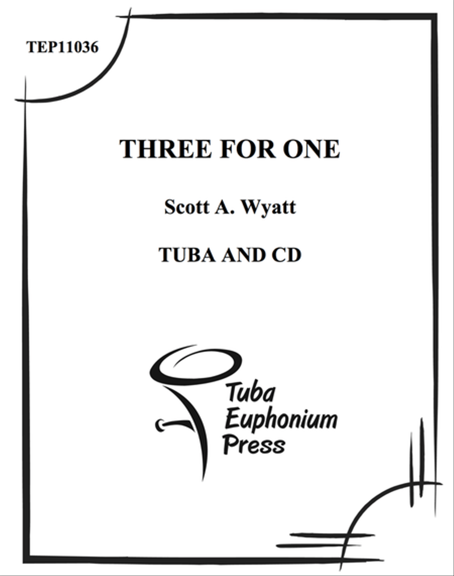 Three for One Tuba scores gallery preview page 1