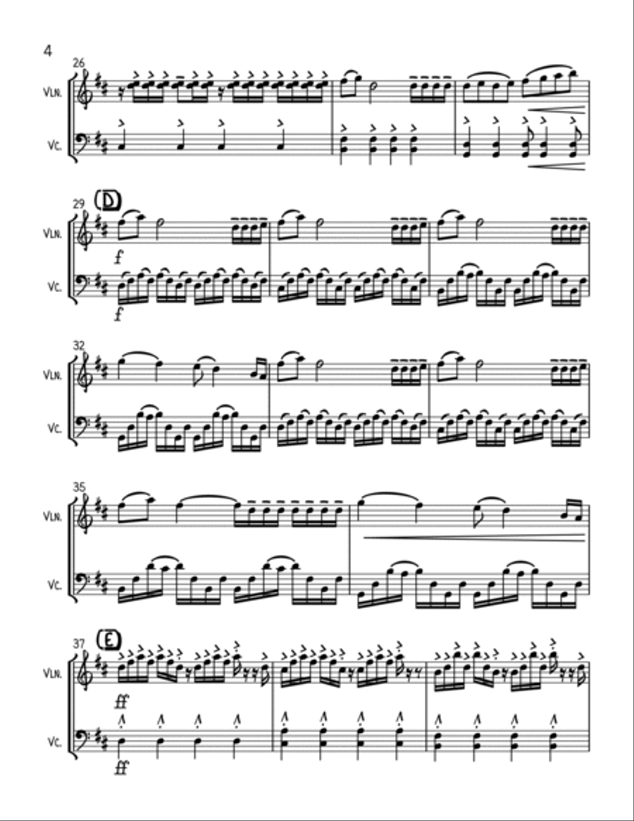 Secrets String Duet scores gallery preview page 4