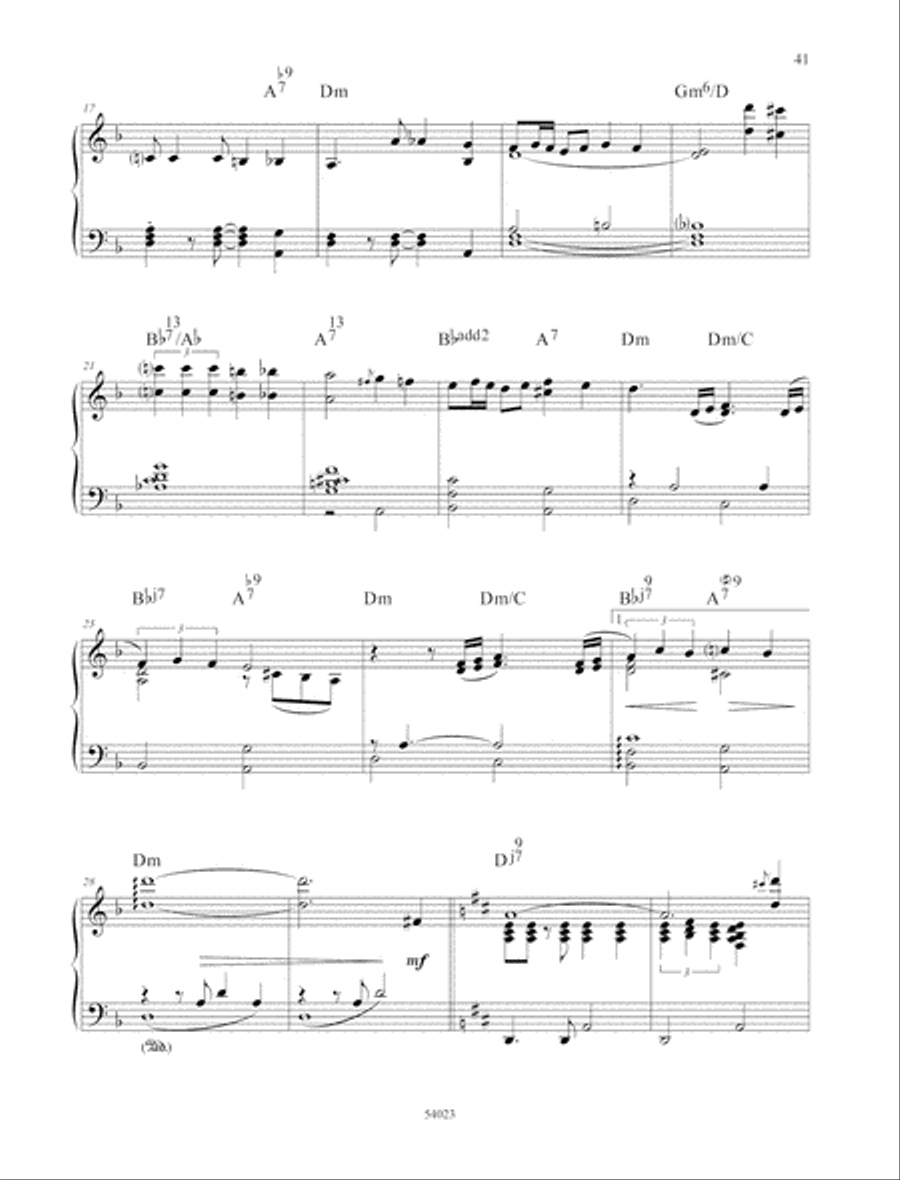 Habanera Piano Solo scores gallery preview page 2