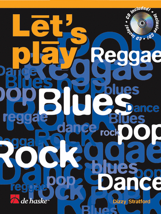 Book cover for Let's Play Reggae, Blues, Pop, Rock & Dance