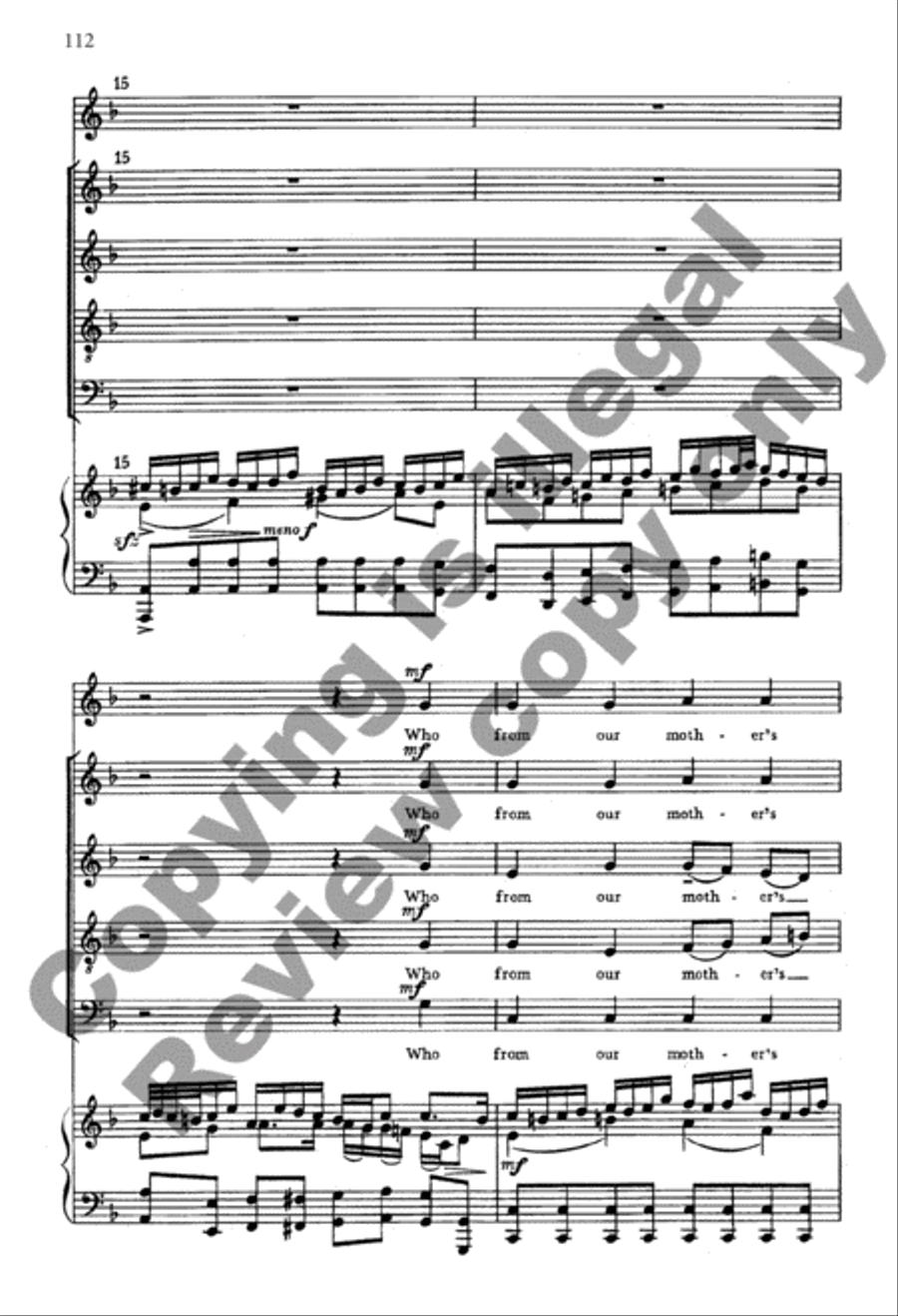 A Psalm Of Thanksgiving A Psalm Of Thanksgiving 4-Part scores gallery preview page 59