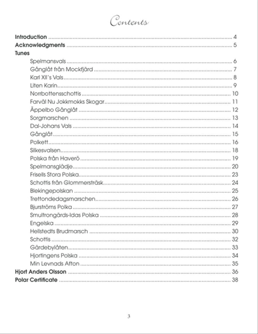 Favorite Swedish Fiddle Tunes Violin scores gallery preview page 4