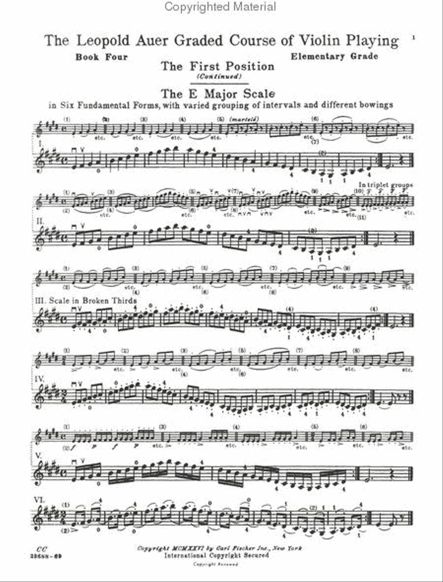 Graded Course of Violin Playing Violin scores gallery preview page 2