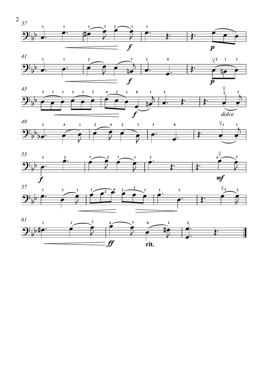 10 piezas breves para cello solo. complete book Cello Solo scores gallery preview page 2