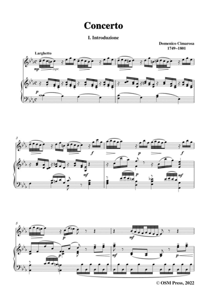 Cimarosa-Concerto,in c minor,for Oboe and Piano