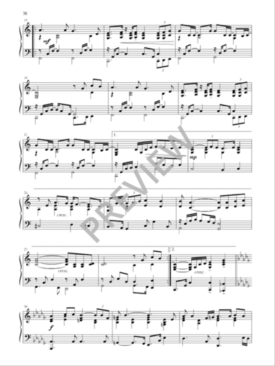 Seasons of Grace - Volume 7 Piano Solo scores gallery preview page 39