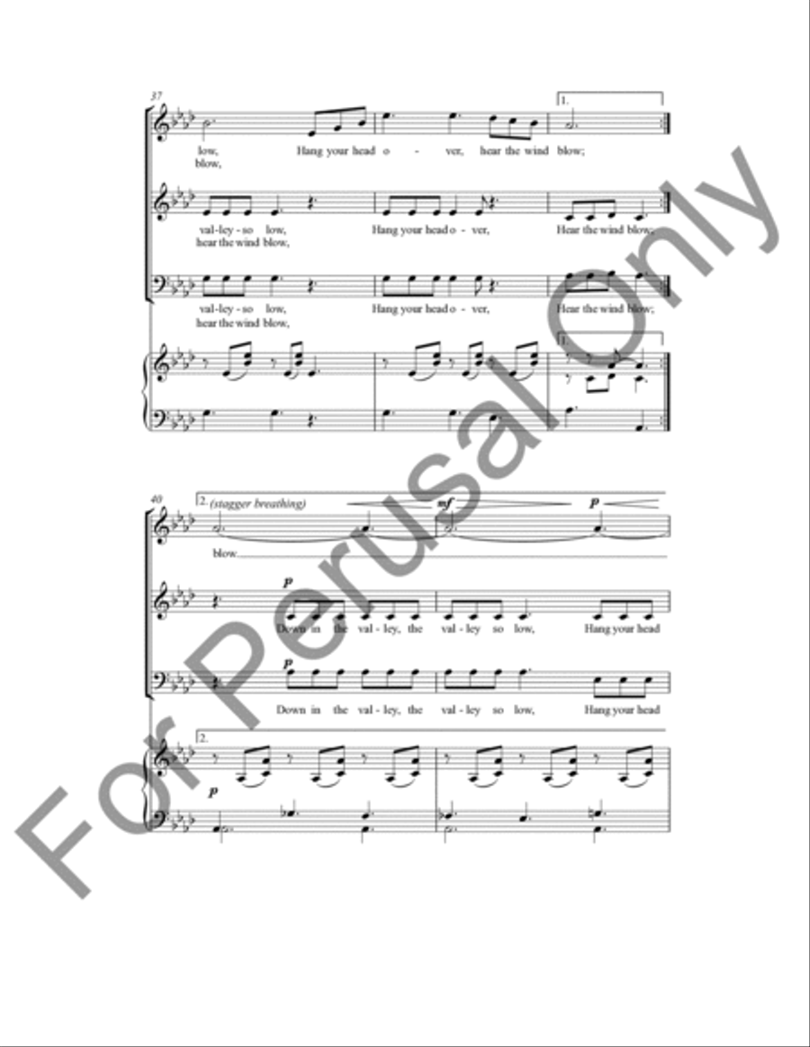 Down In The Valley Down In The Valley 3-Part scores gallery preview page 8