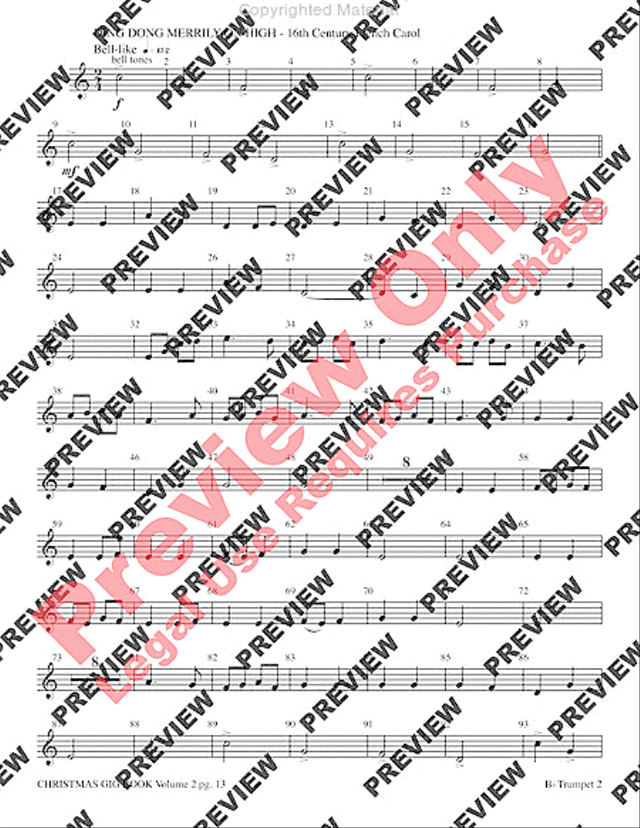 The Christmas Gig Book, Volume 2 Small Ensemble scores gallery preview page 15