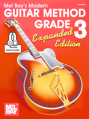 Book cover for Modern Guitar Method Grade 3, Expanded Edition