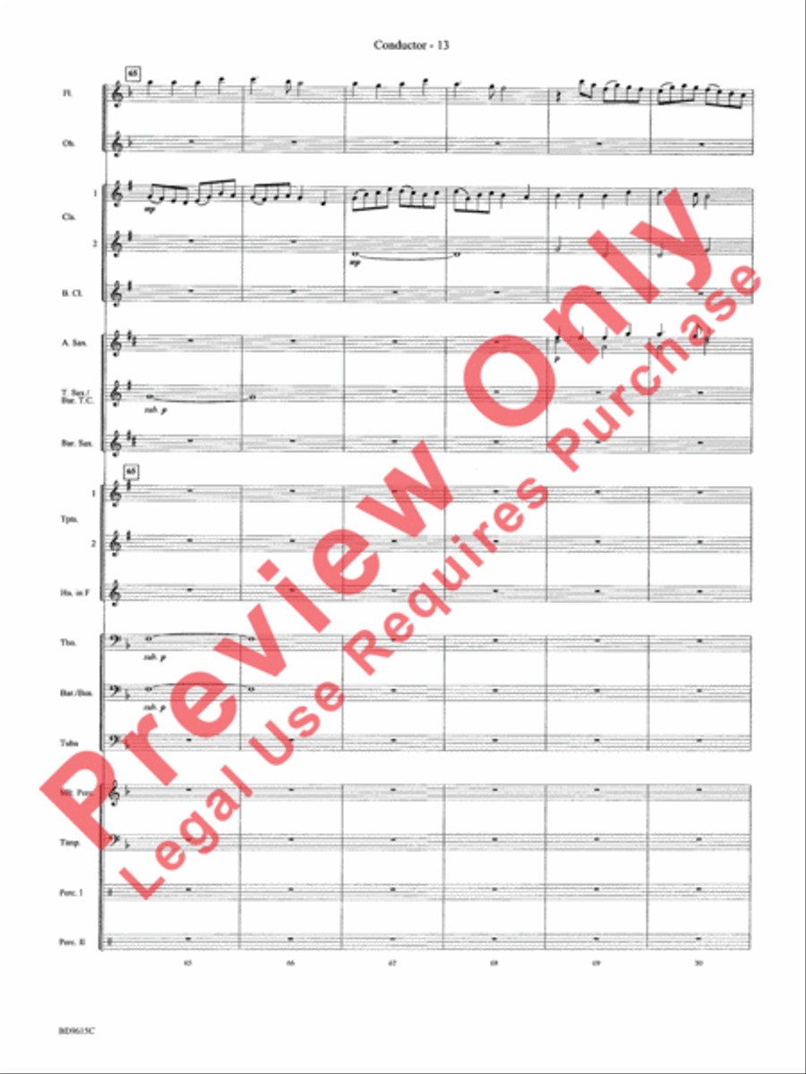 Angels We Have Heard on High Concert Band scores gallery preview page 16