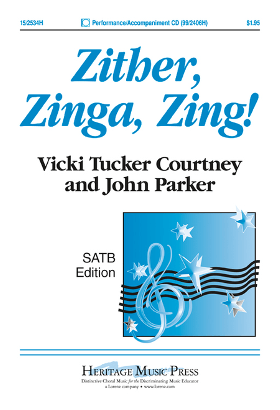 Zither, Zinga, Zing! 4-Part scores gallery preview page 1