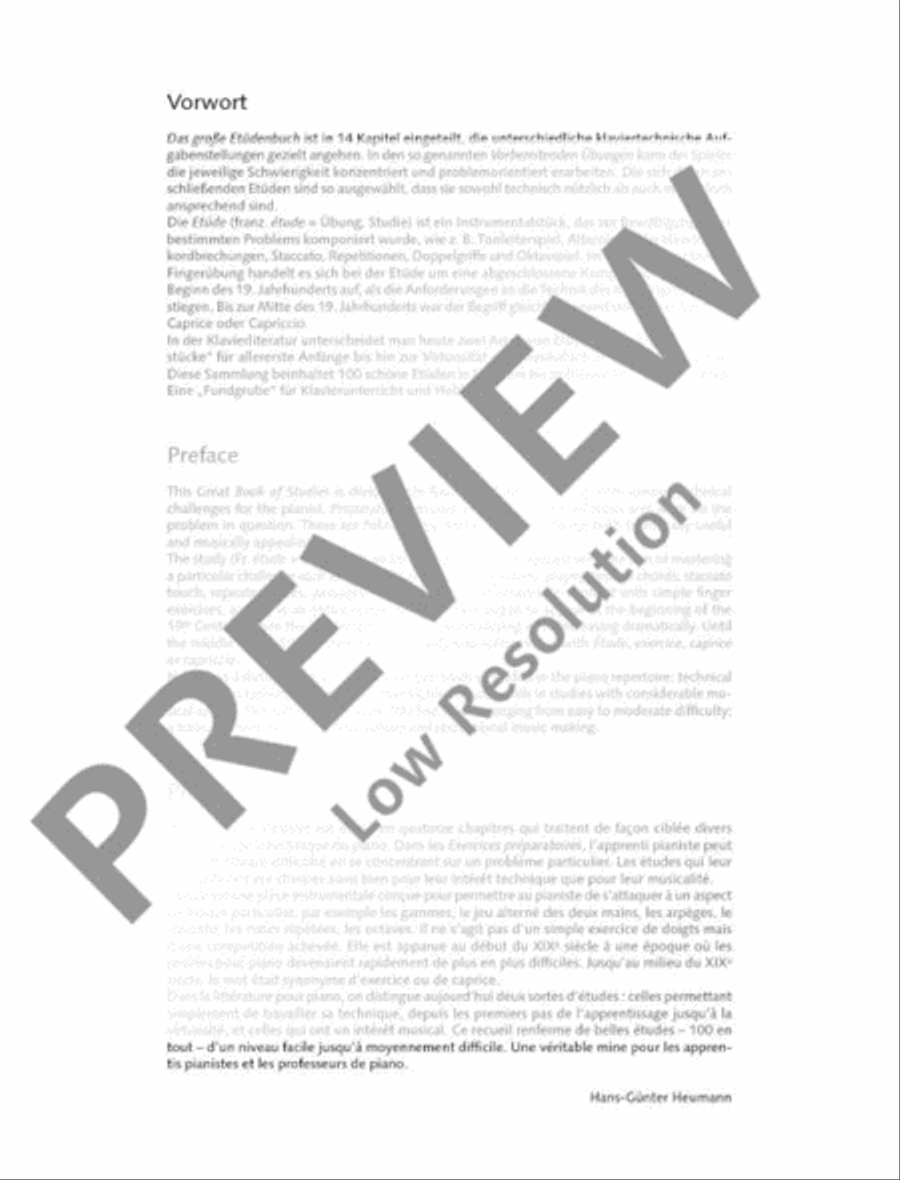 The Great Book of Studies Piano Method scores gallery preview page 3