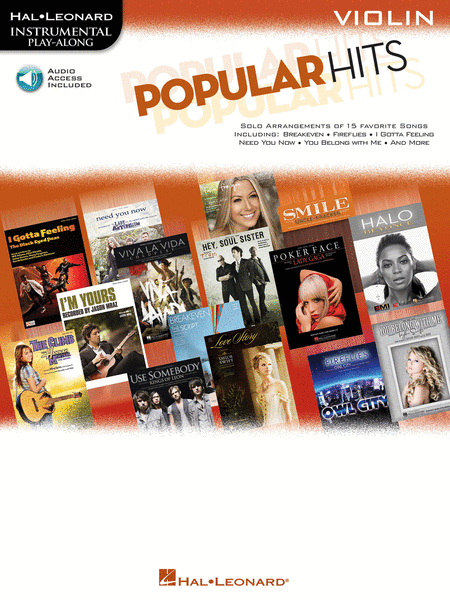 Popular Hits by Various Violin - Sheet Music