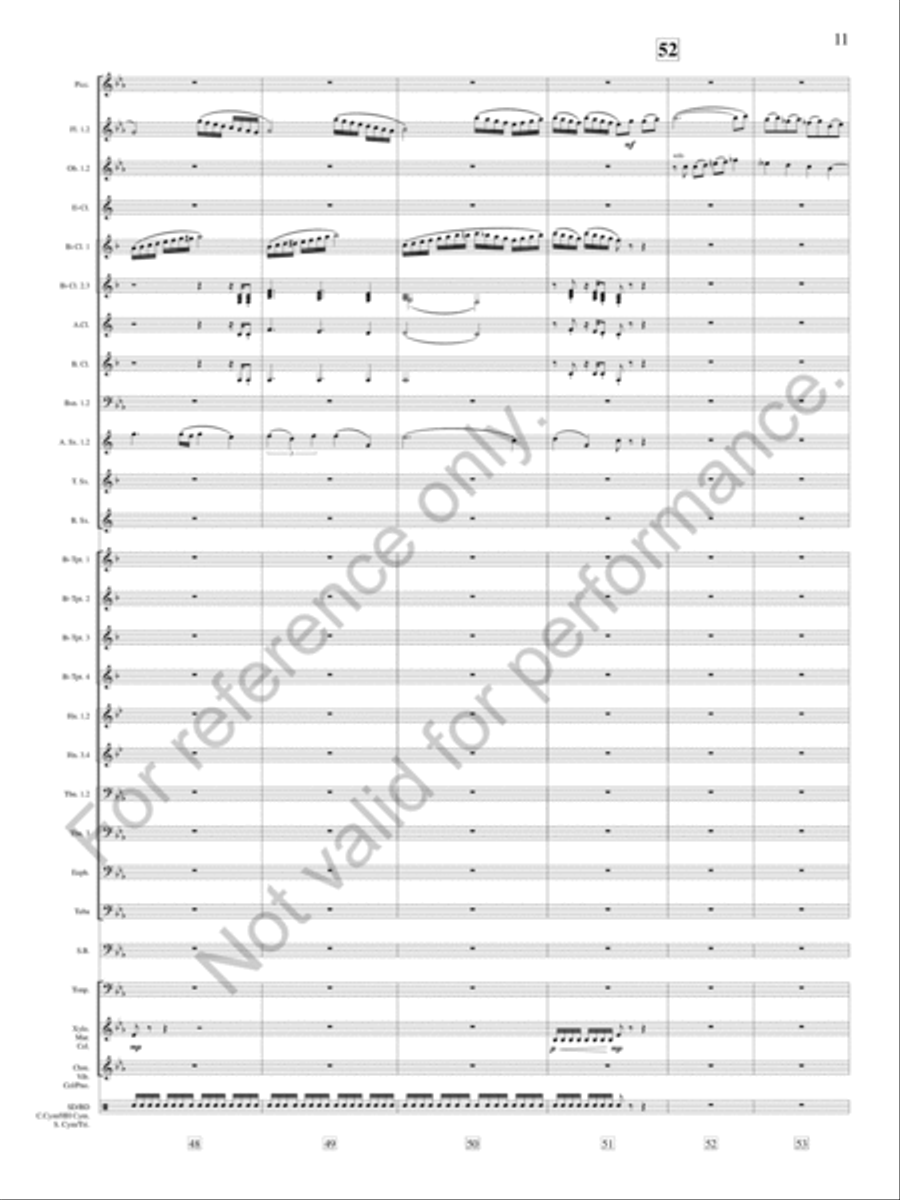 Joyance Concert Band scores gallery preview page 12