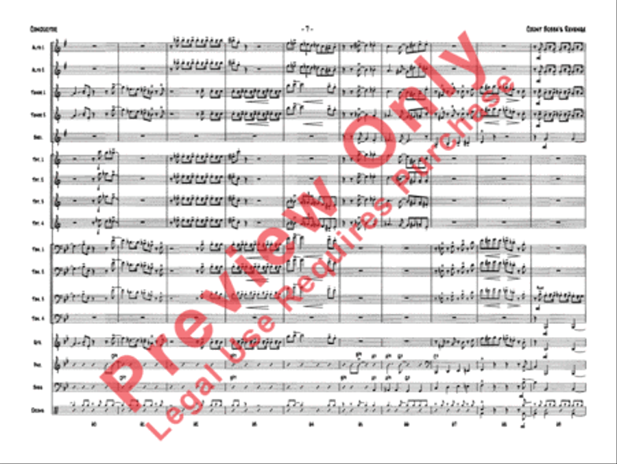 Count Bubba's Revenge Jazz Ensemble scores gallery preview page 9