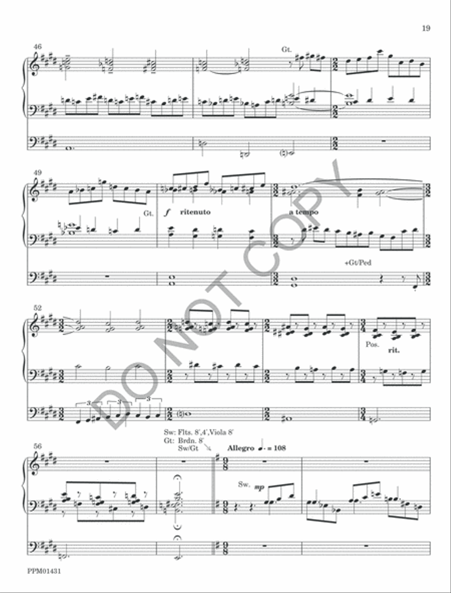 Thanksgiving and Harvest Thanksgiving and Harvest Organ scores gallery preview page 22