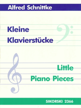 Book cover for Kleine Klavierstucke