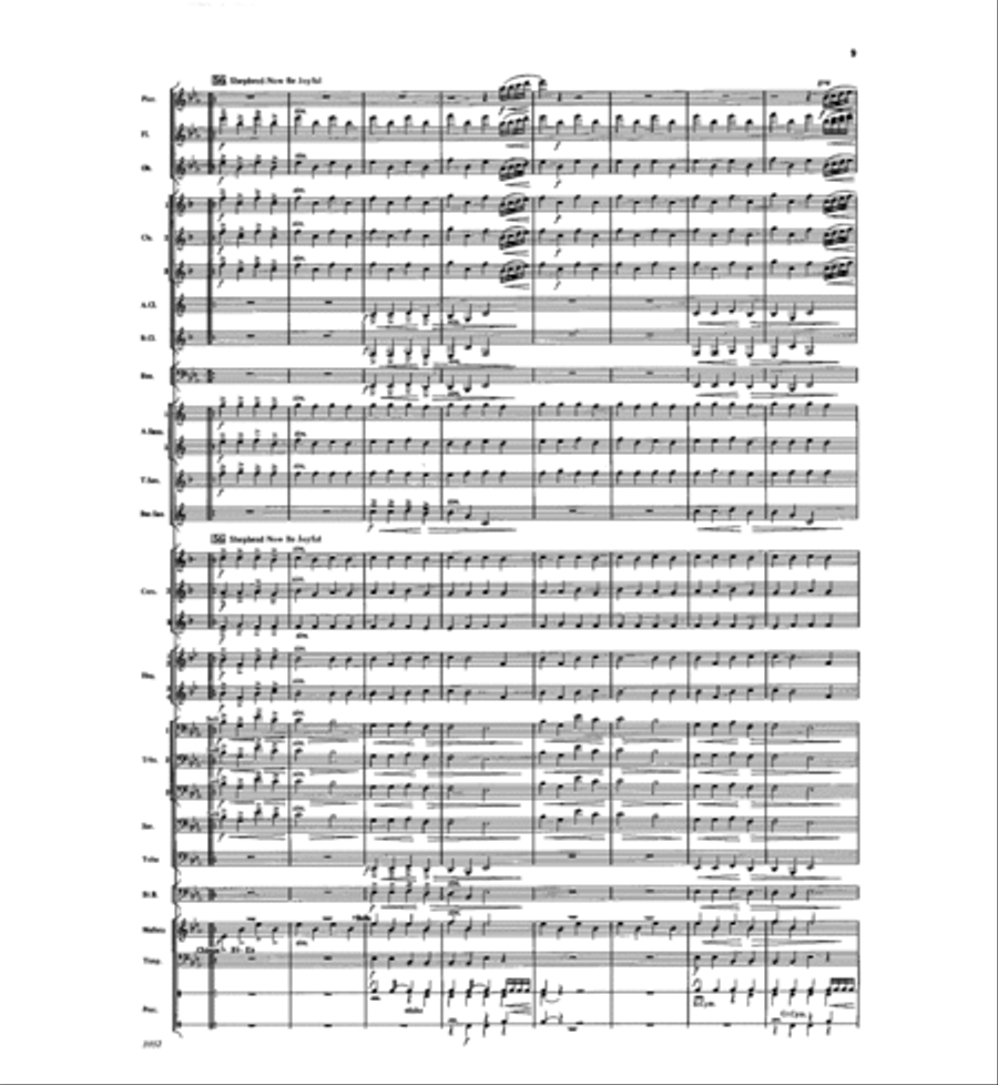 Yuletide Fete Concert Band scores gallery preview page 9