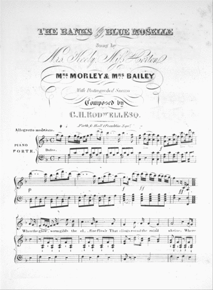The Banks of the Blue Moselle Voice scores gallery preview page 2