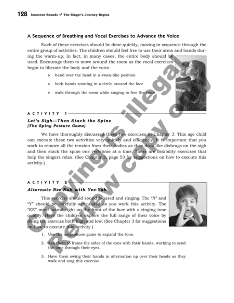 Innocent Sounds: Book I The Singer's Journey Begins Voice scores gallery preview page 29