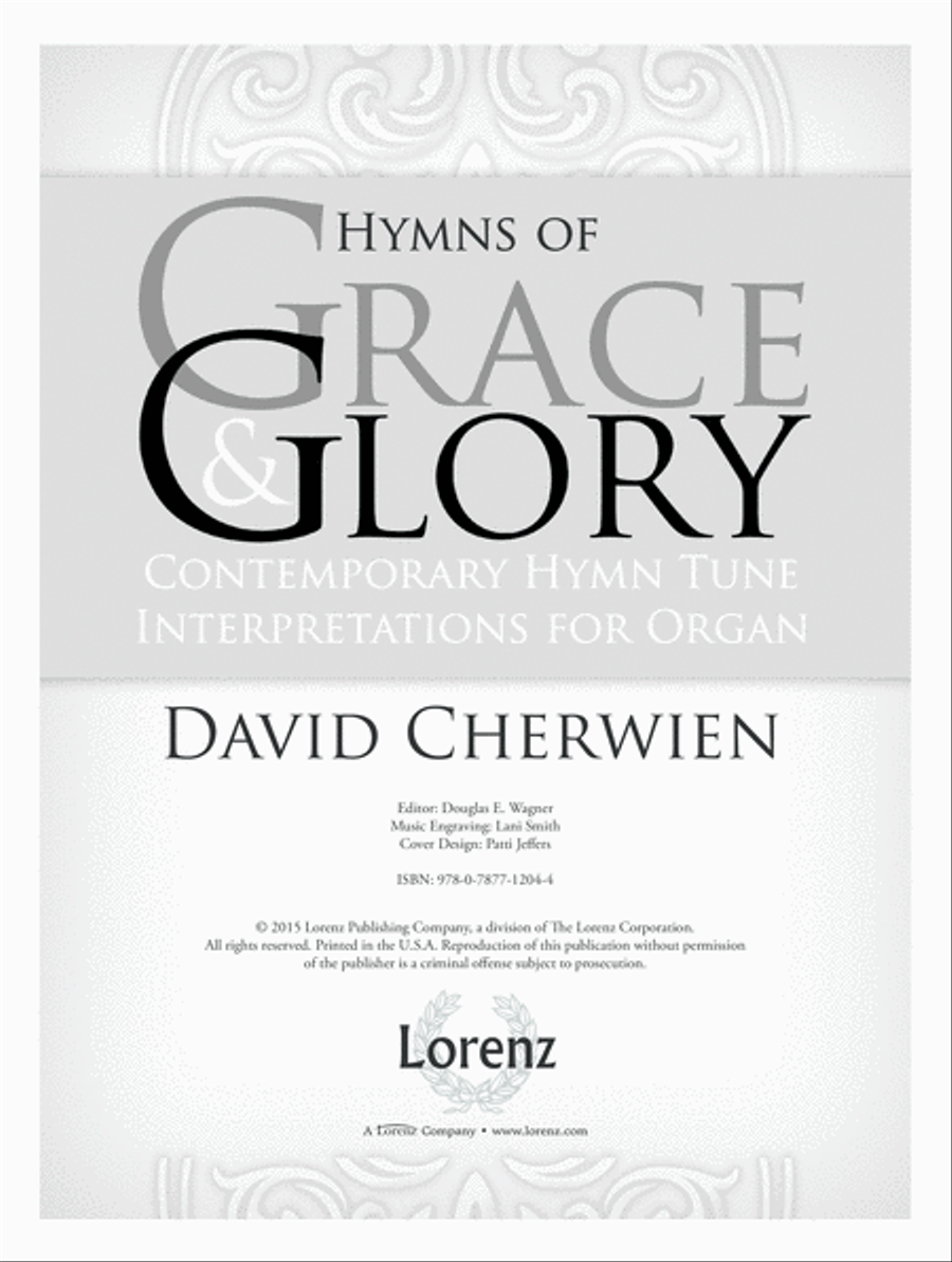 Hymns of Grace & Glory Hymns of Grace & Glory Organ scores gallery preview page 1