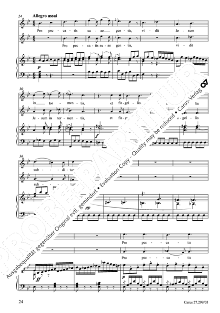 Stabat mater Stabat mater Women's Choir scores gallery preview page 25