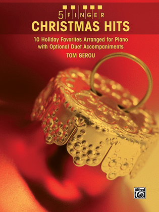 Book cover for 5 Finger Christmas Hits