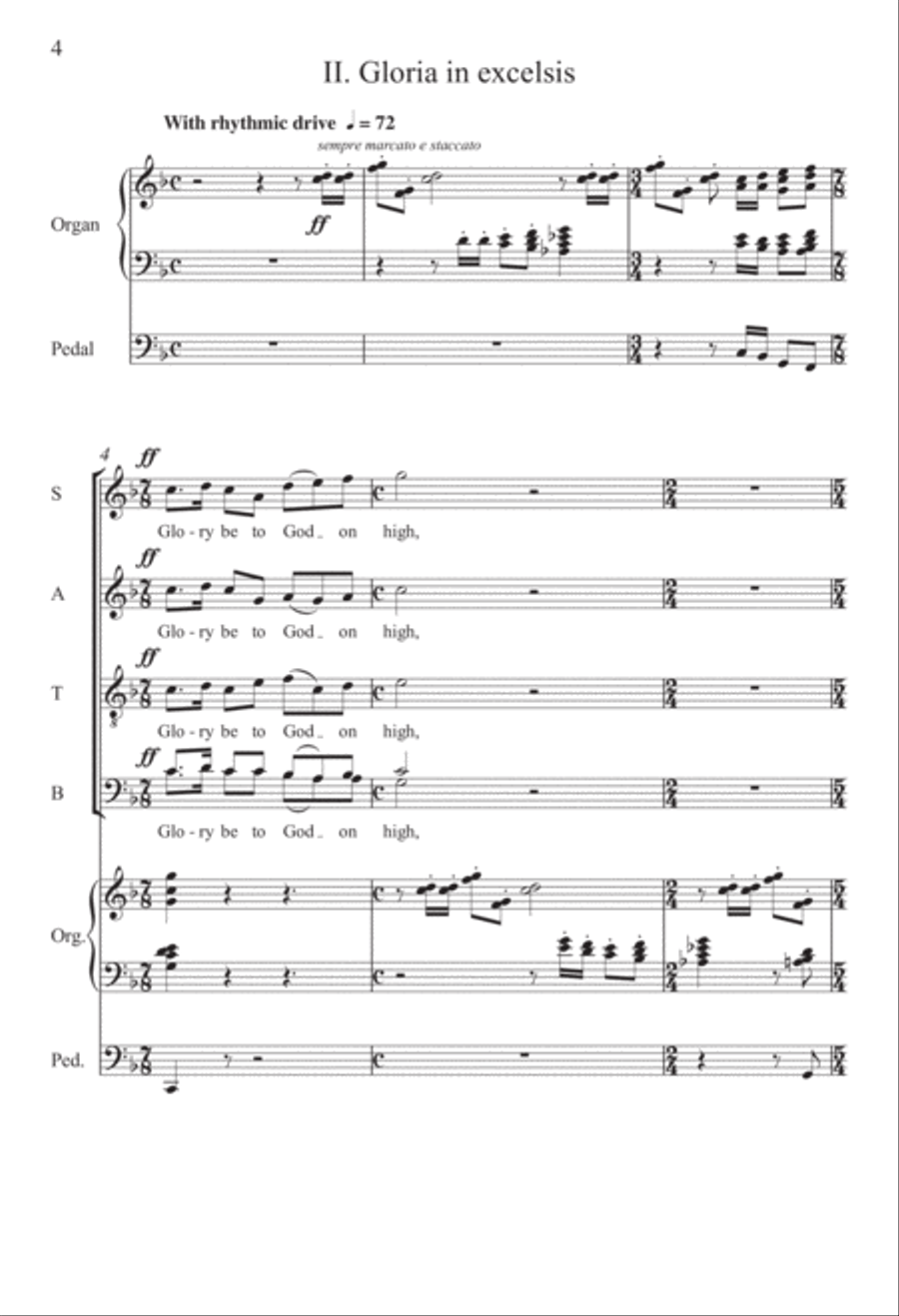 Mass of the Resurrection Mass of the Resurrection 4-Part scores gallery preview page 4