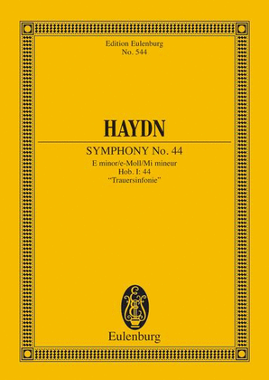 Symphony No. 44 E minor