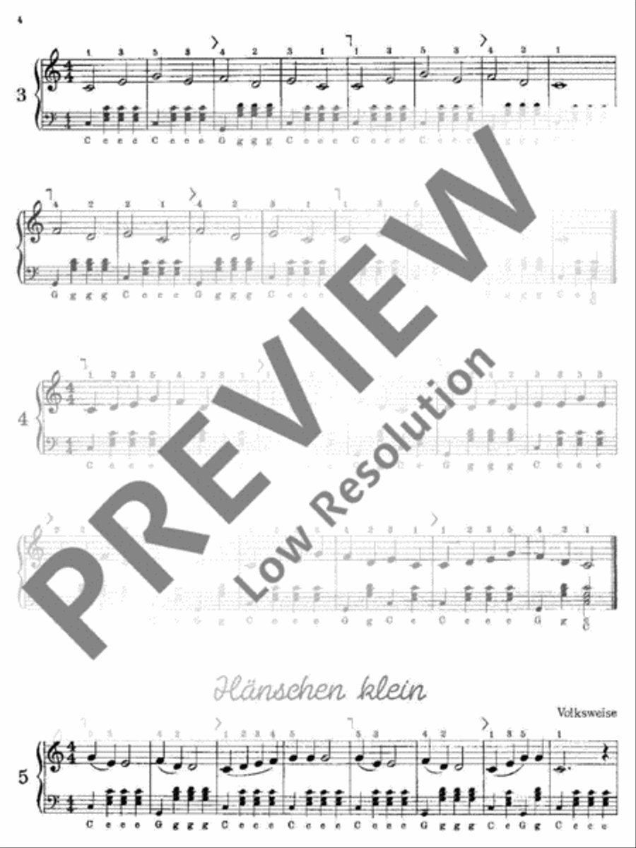 Für kleine Leute Accordion scores gallery preview page 5