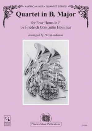 Book cover for Quartet In Bb Major