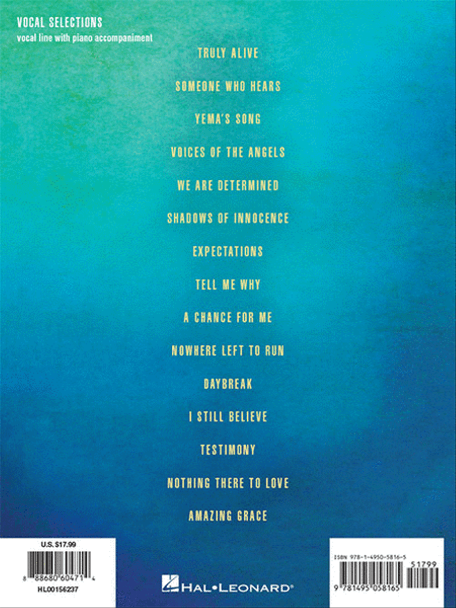 Amazing Grace - A New Broadway Musical Voice scores gallery preview page 6