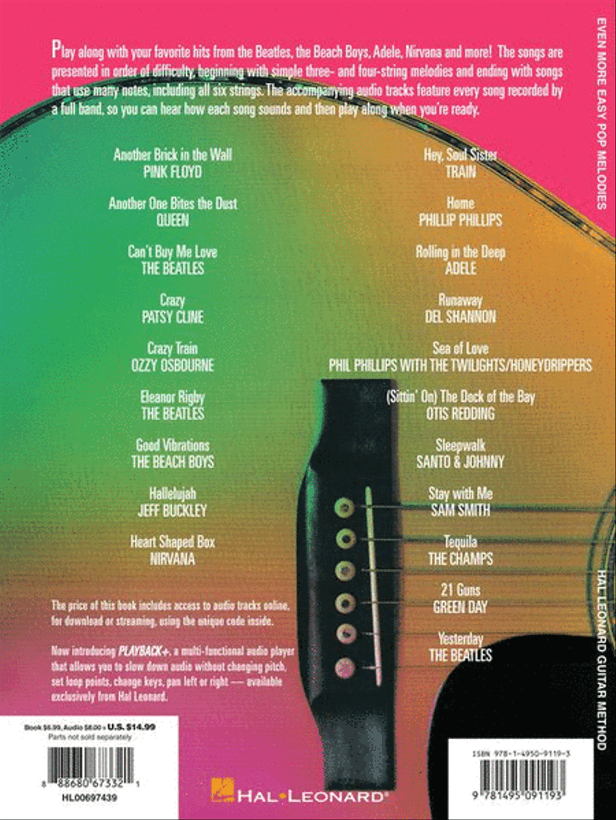 Even More Easy Pop Melodies – Third Edition Acoustic Guitar scores gallery preview page 8