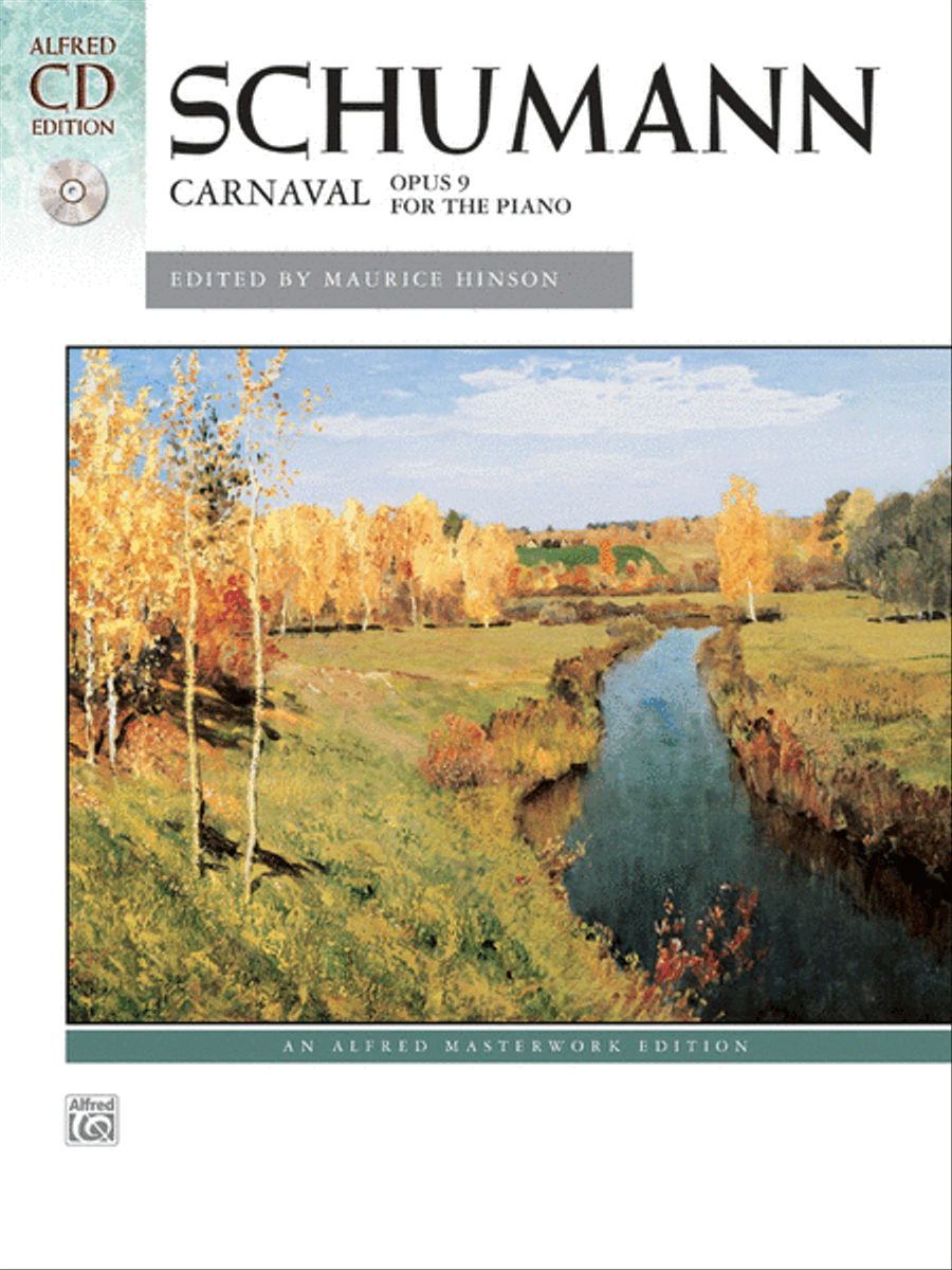 Schumann -- Carnaval, Op. 9 Piano Solo scores gallery preview page 1