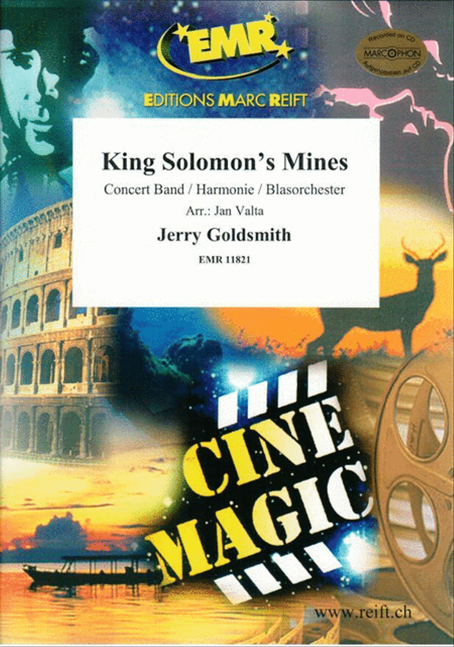 King Solomon's Mines King Solomon's Mines Concert Band scores gallery preview page 1